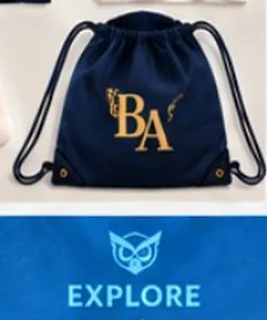 BAA student representing Explore